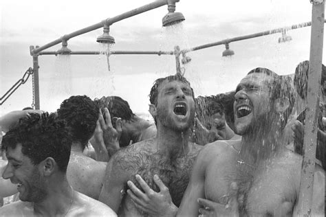 soldiers shower near eilat soldiers enjoy a sweet field sh… flickr