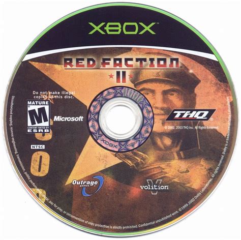 Red Faction II Cover Or Packaging Material MobyGames