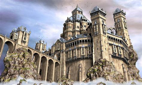 Fiction And Fantasy Art — Ten Fantasy Castles