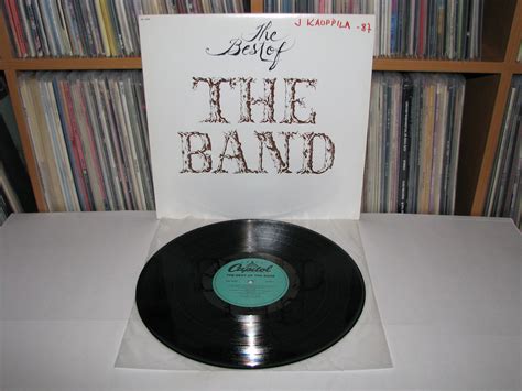 The Band The Best Of The Band Lp Canada 84