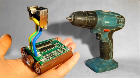Diy Lithium Drill Battery Youtube