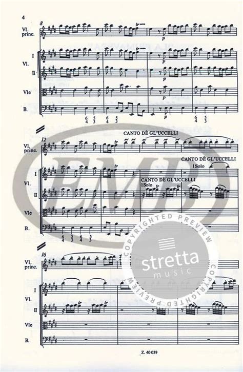 le quattro stagioni op 8 from antonio vivaldi buy now in the stretta sheet music shop