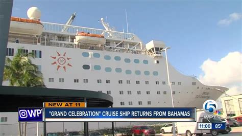 Grand Celebration Cruise Ship Returns After Bahamas Humanitarian Mission