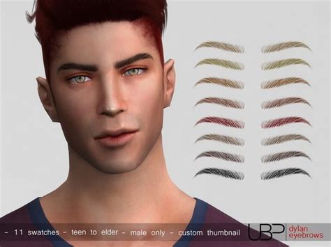 The Sims 4 Custom Content Eyebrows Politicsnanax