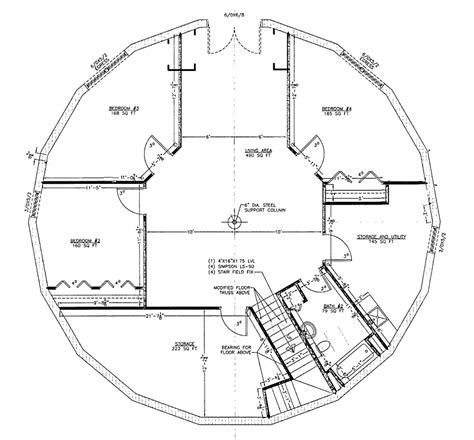 Superb Round Home Plans 12 Roundhouse Floor Plans