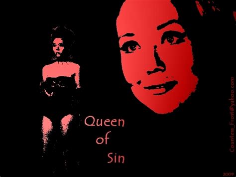 Queen Of Sin Red Diana Rigg Wallpaper 9358658 Fanpop