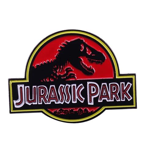 Jurassic Park Pin Retro Chest