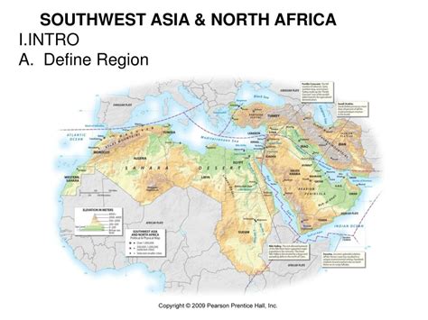Ppt Southwest Asia And North Africa Intro A Define Region Powerpoint
