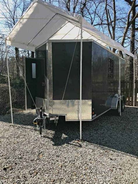 Introducing Minnie Our Enclosed Trailer Camper Conversion · Chatfield