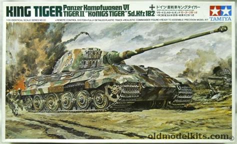 Tamiya King Tiger Panzer Kampfwagen Iv Tiger Ii Sd Kfz Model Kit My