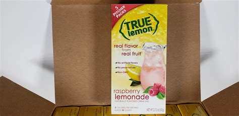 True Lemon Raspberry Lemonade Drink Mix 12 Pack 778554527884 Ebay