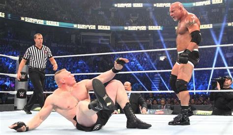 If Goldberg Needed To Win At Survivor Series Brock Lesnar Didnt Need