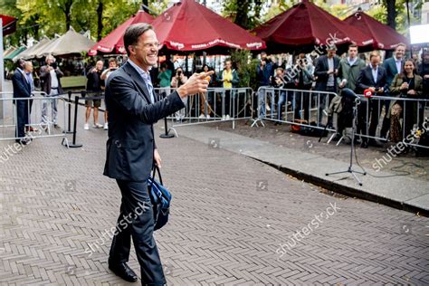 Outgoing Prime Minister Mark Rutte On Editorial Stock Photo Stock