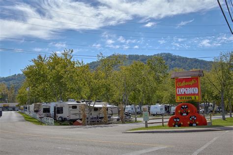 Resort is near all the excitement yet still a peaceful setting. Clabough's Campground | RV Parks in the Smokies