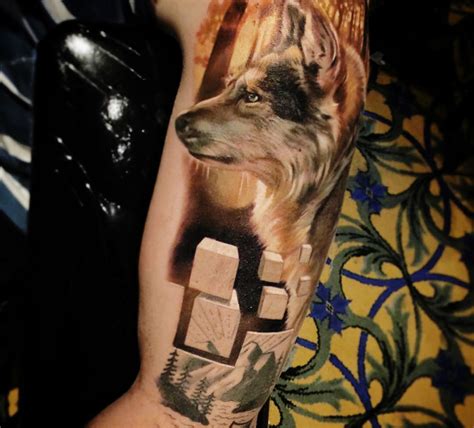 Optical Illusion Tattoos Reveal Worlds Beneath Skin By Jesse Rix Scene360