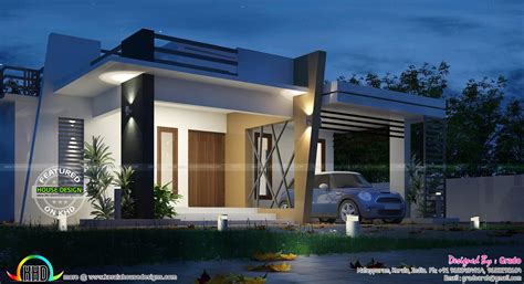 Modern One Floor Home By Grado Architecture Kerala Home Design And