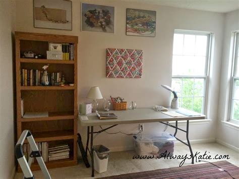 Get the right work table. Always, Katie: Home Sweet Home: Craft Room/Jewelry Studio ...
