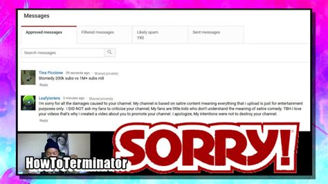 Human Malteser Fakes Youtube Apology Video Coub The Biggest Video Meme Platform