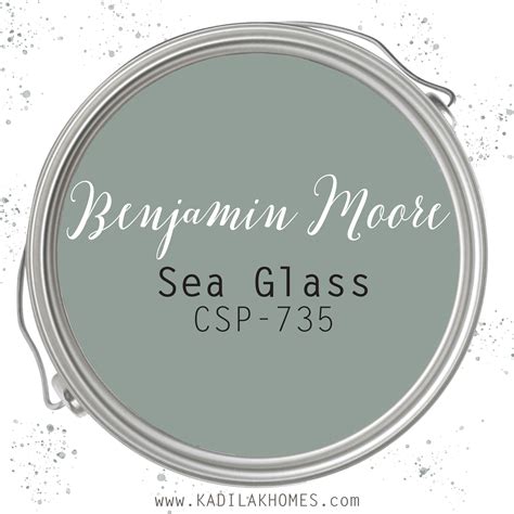 Sea Glass Csp 735 By Benjamin Moore Room Paint Colors Benjamin Moore