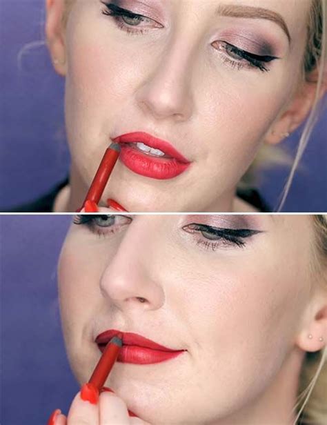 How To Wear Red Lipstick Red Lipstick Looks Bright Red Lipstick