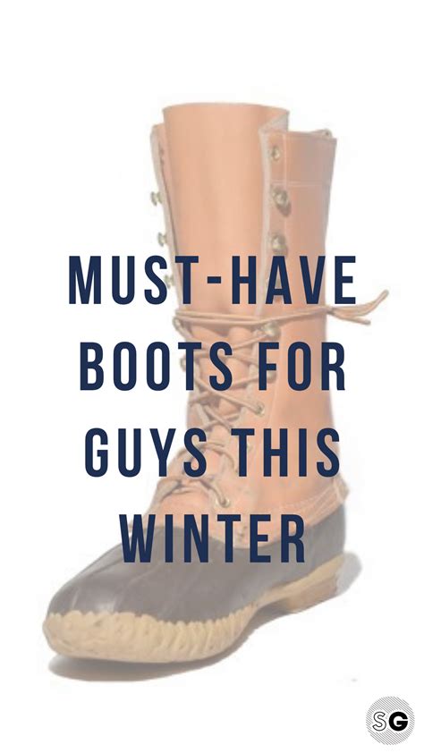 Discover Why Boots Are A Great Investment For Any Mans Winter Wardrobe