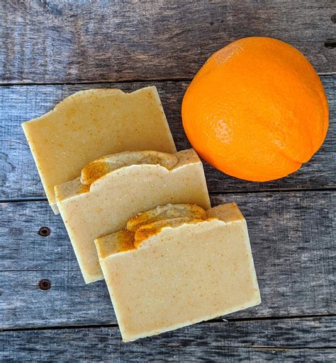 Orange Peel Soap Etsy