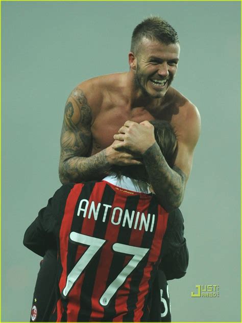 David Beckham Changes Shorts On The Field Photo 2407318 David