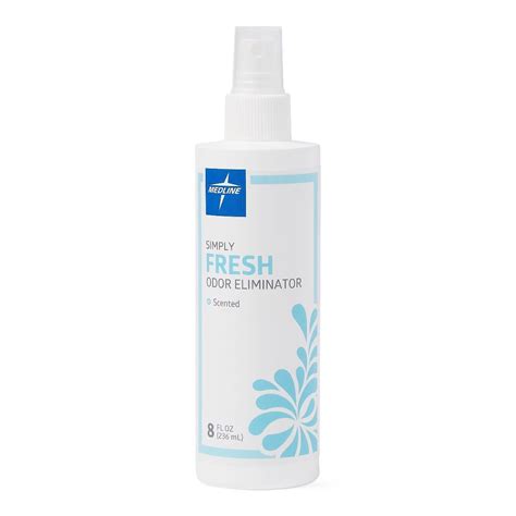 Medline Simply Fresh Odor Eliminator 8oz Spray 12ct