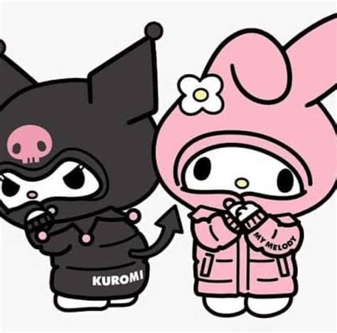 Kuromi And My Melody Arte De Hello Kitty Cosas De Hello Kitty Personajes De Sanrio Bocetos De