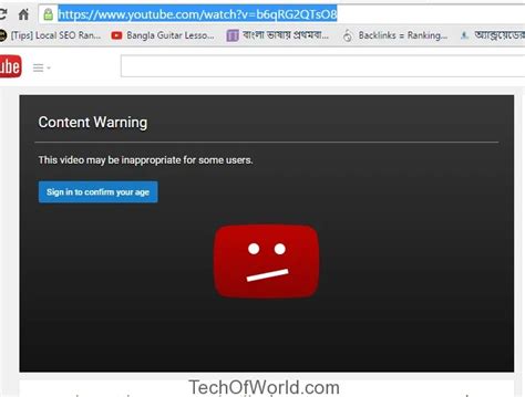 How To Bypass Youtube Age Restriction Techofworld