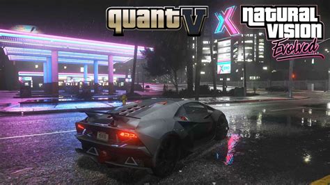 Grand Theft Auto V Naturalvision Evolved Quantv Graphics Mod Youtube