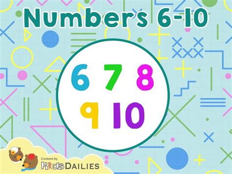 Numbers 6 To 10 Free Games Activities Puzzles Online For Kids