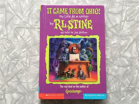 1997 It Came From Ohio My Life As A Writer By R L Stine Etsy Canada Things To Come