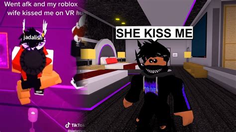 Roblox Kissing Tiktok Compilation Part 1 Youtube