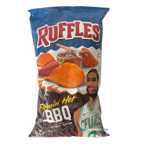 Review Ruffles Flamin Hot Bbq Potato Chips The Impulsive Buy