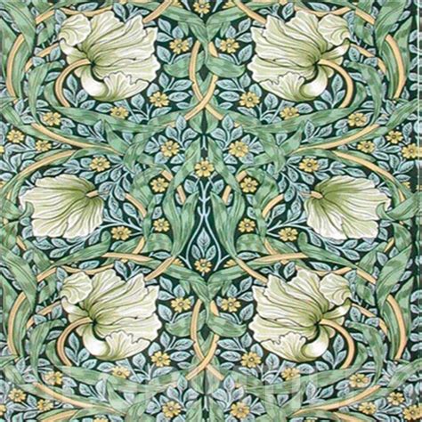 William Morris Arts And Crafts Ref 11 ~ Pilgrim Tiles
