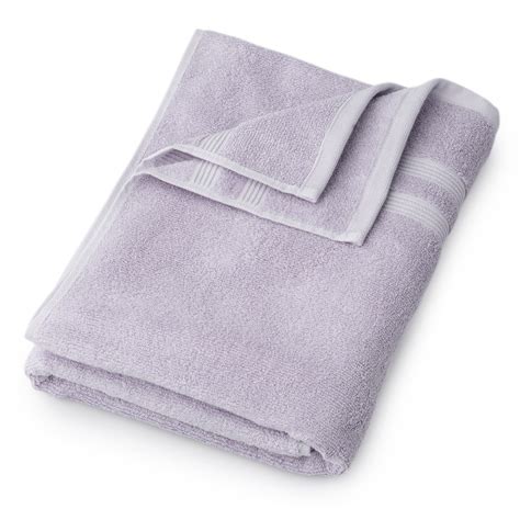 Mainstays Performance Solid Bath Towel X Iris Whisper