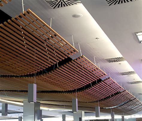 Wood Grid Ceiling And Designer Furniture Architonic