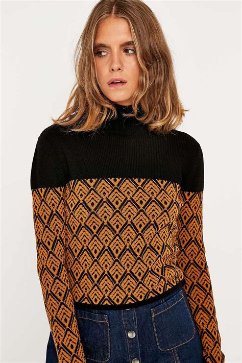 Urban Outfitters Lodge Mockneck Jumper Urban Outfitters Clothes Fashion
