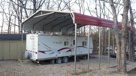 Rv Shelter At Wildwood Estates From Shed Easy Outdoor Decor