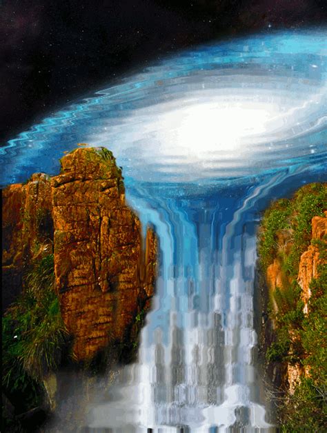 2 Schönste Wasserfall Animation  Bilder Land