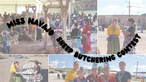 Miss Navajo Nation Sheep Butchering Contest 2023 Youtube