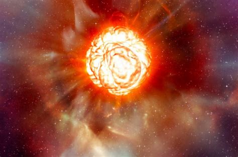 Supernova Alert Red Supergiant Stars At The Point Of Core Collapse