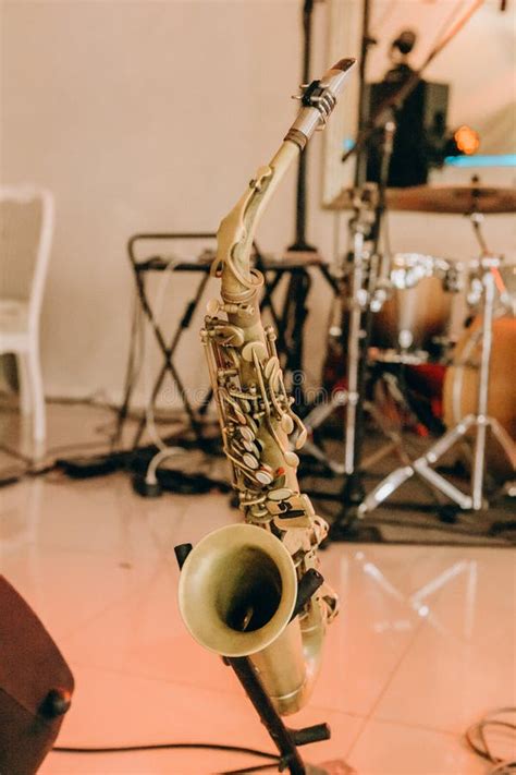 Saxophone And Trumpet Stock Image Image Of Musics Enjoyment 99626509