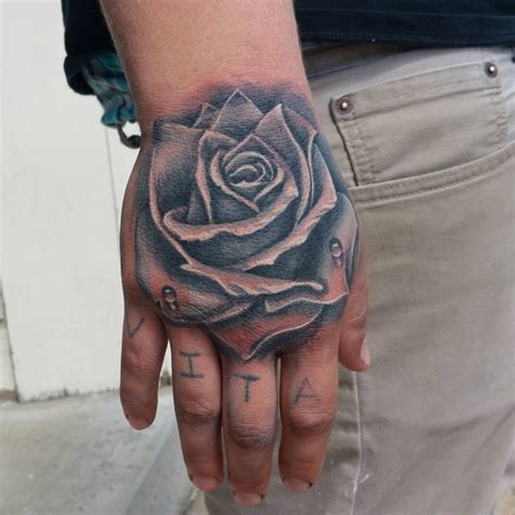 41 Top Style Black Tattoos On Hand