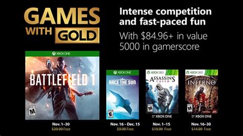 Xbox Live Gold Free Games For November 2018 Announced Gematsu