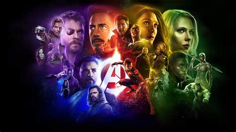 Avengers Infinity War Superheroes Poster Wallpaperhd Movies Wallpapers