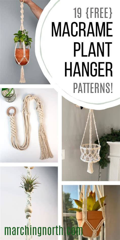 27 Free Step By Step Macrame Plant Hanger Patterns With Tutorials