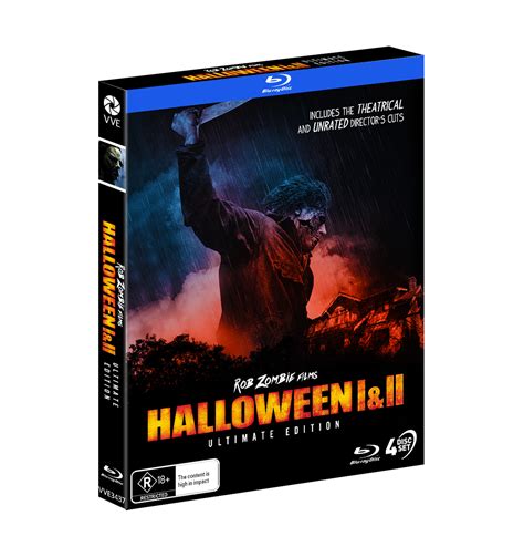 Rob Zombies Halloween 1 And 2 Ultimate Edition Blu Ray Via Vision