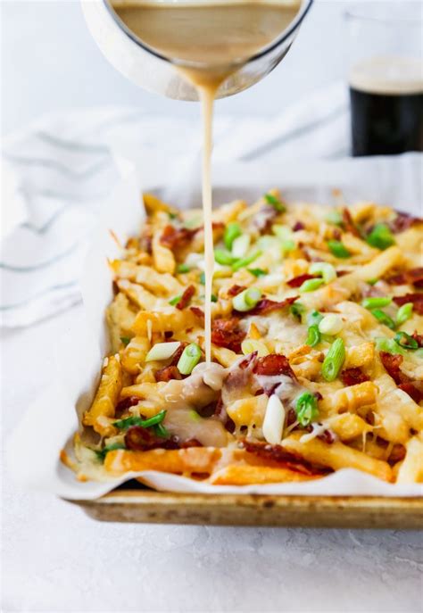 Irish Cheddar Poutine With Bacon And Whiskey Gravy